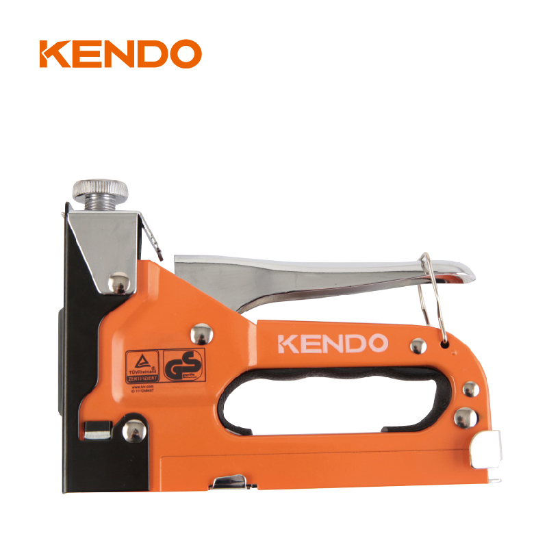 Kendo 3 in 1 Heavy Duty Staple Gun with Strong Steel Construction Provides Strength and Durability