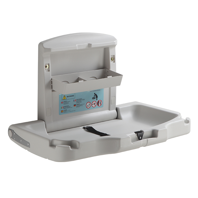Commerical Classic Baby Changing Station, Horizontal, Surface Mount, Backer Plate Included