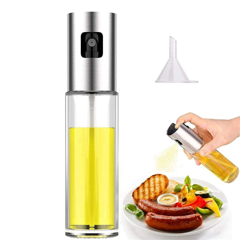 Stainless Steel Kitchen Manual Salad Oil Spray
