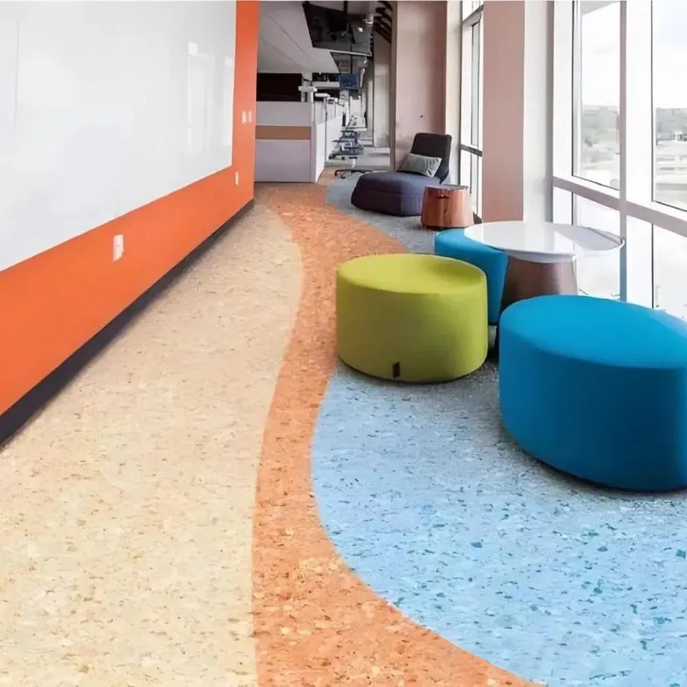 Рулонный гомогенный виниловый пол Premium