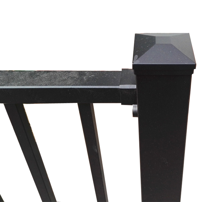 New Design Cheap Wrought Iron Fence Panel Steel Metal Picket Ornamental Fence