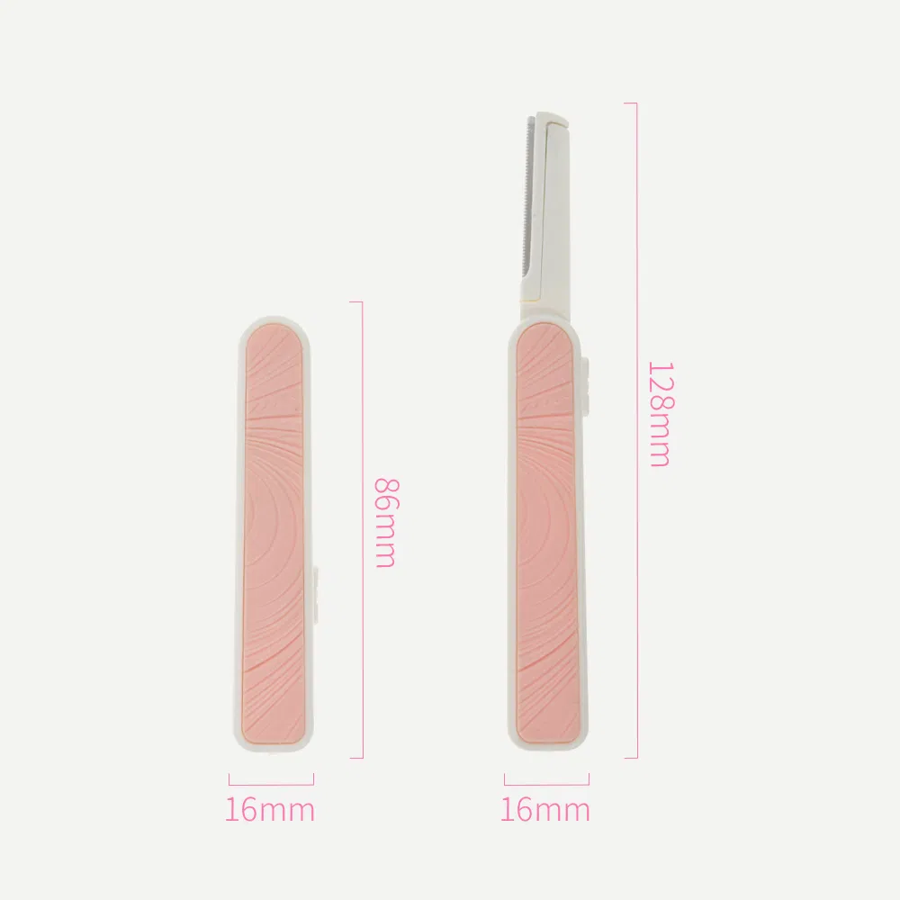 Retractable Dermaplaning Tools Facial Hair Removal for Women Eyebrow Razor and Facial Razor