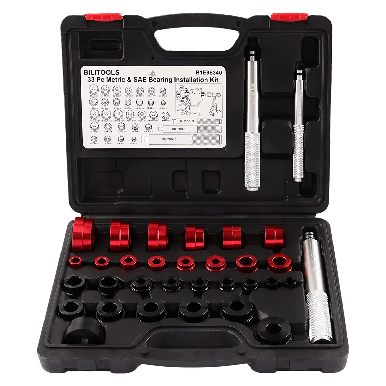 Viktec 33-Piece Master Bushing Bearing Seal Removal and Installation Driver Set Tool Kit