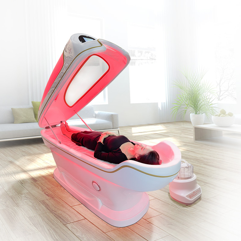 Raysen Hydro Ozone Slimming Aqua Massage LED Therapy Infrared Sauna SPA Capsule