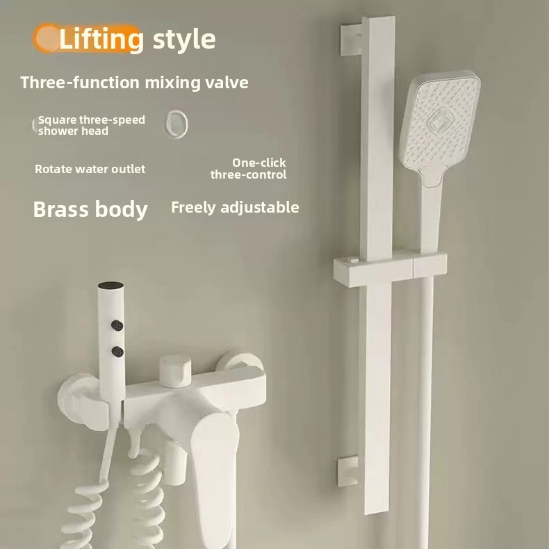 Premium Factory Price Apartment Hotel Shower Set with Hot and Cold Water