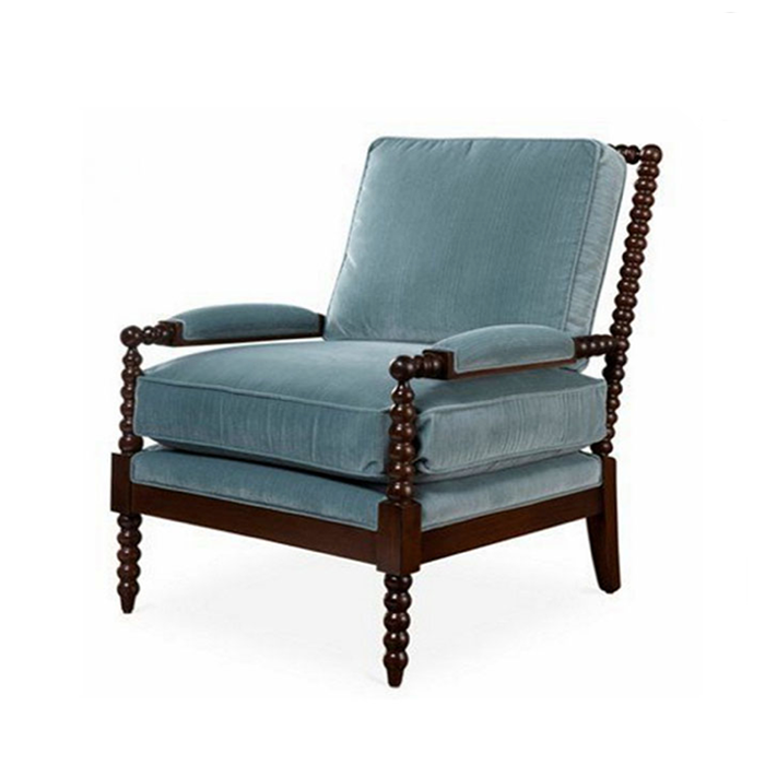 Кресло для отдыха деревянное для гостиной