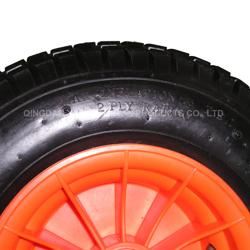 4.00-8 Pneumatic Wheelbarrow Tires Pneumatic Wheelbarrow Wheels