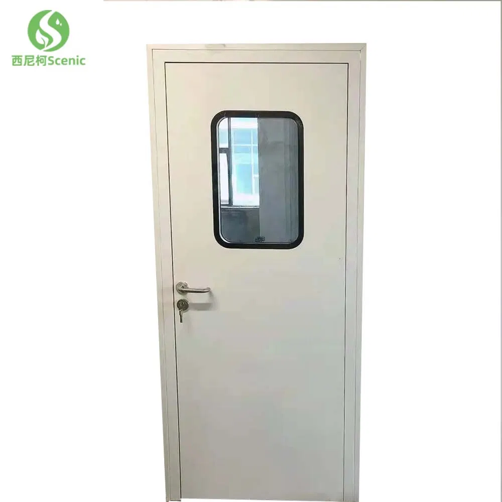 Automatic Customizable Clean Room Swing Door for Hospitals