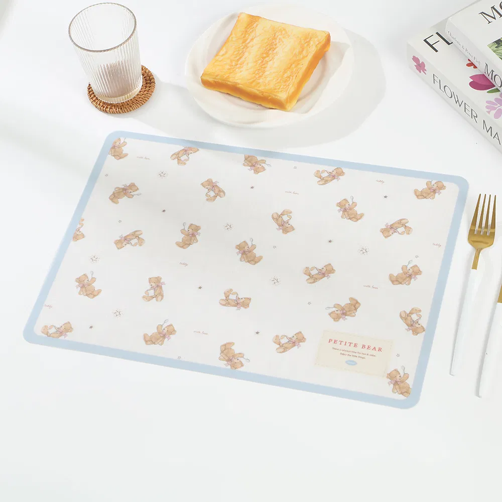 Customizable Eco-Friendly PP Placemat Set Plastic Dinner Mat for Dining Table