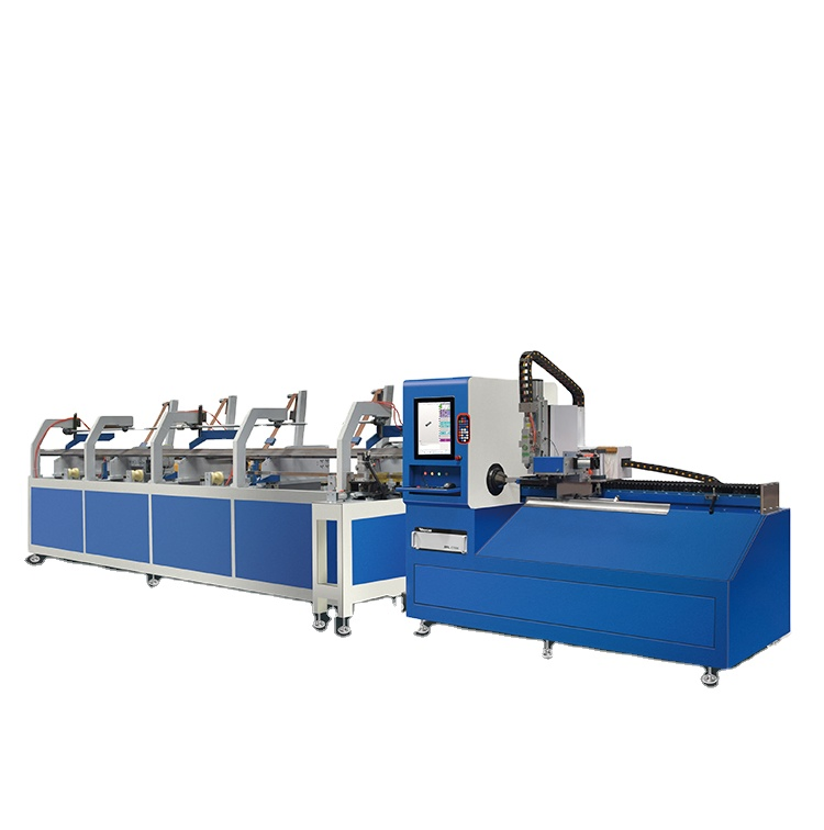 Fiber Laser Tube Cutting Machine Stainless Steel Small CNC Metal Tube