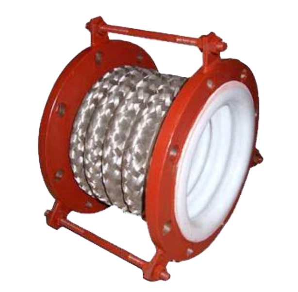 Corrosion Resistant Metal Bellows PTFE Lined Expansion Joint Compensator