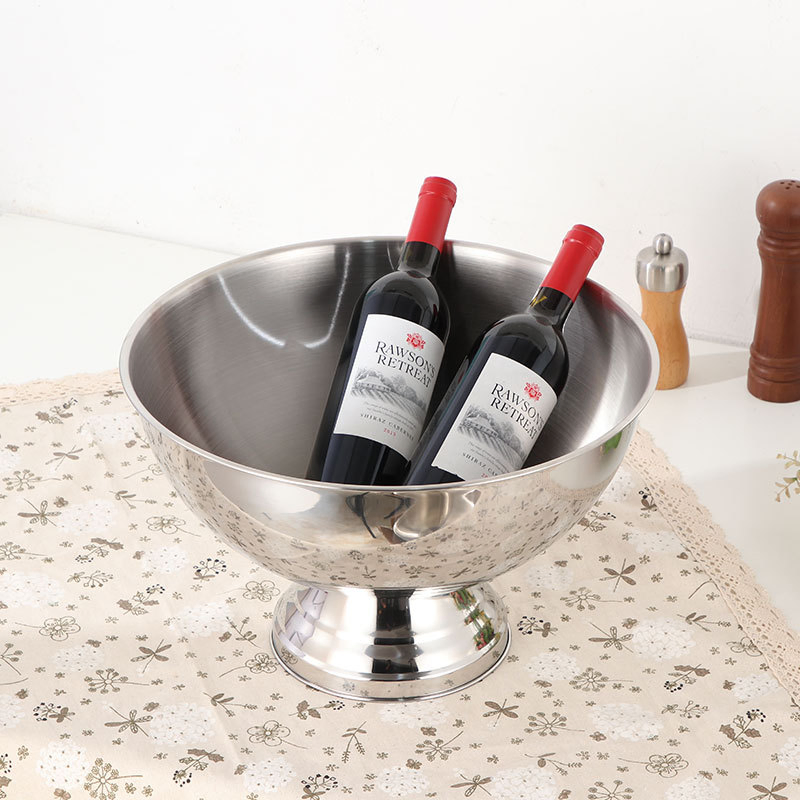 Party Beverage Chiller Champagne Soda Ice Bucket for Picnic Buffet BBQ