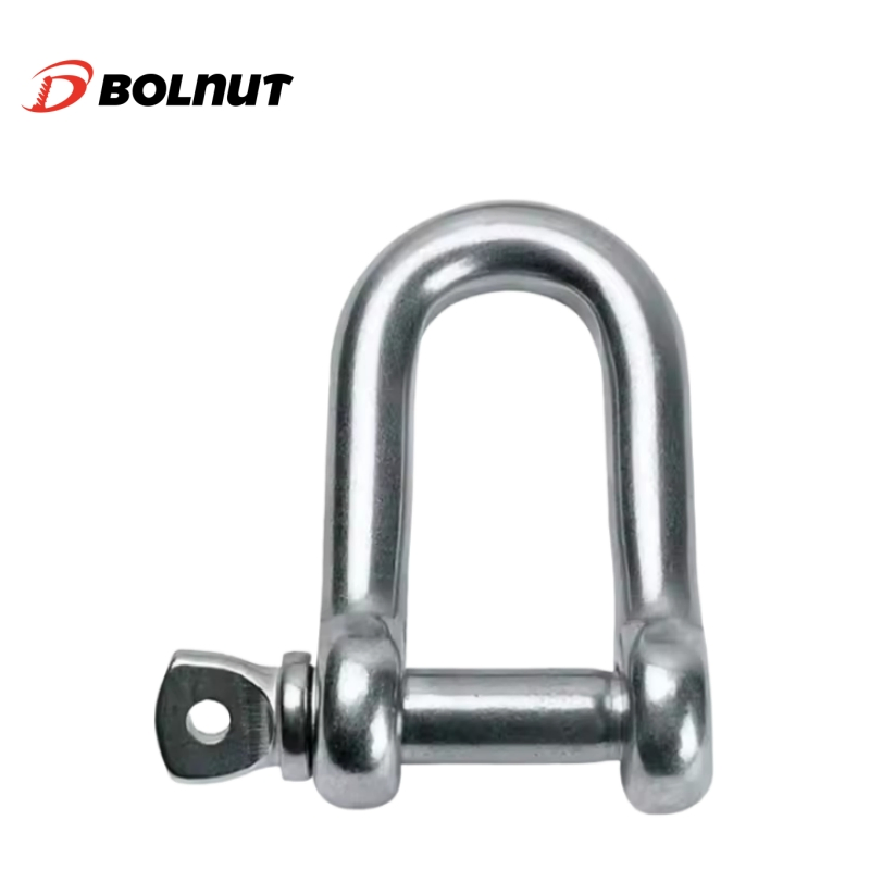 Galvanised Steel Dee Shackle Rigging D Shackle or Bow Shackle Chain Fastener
