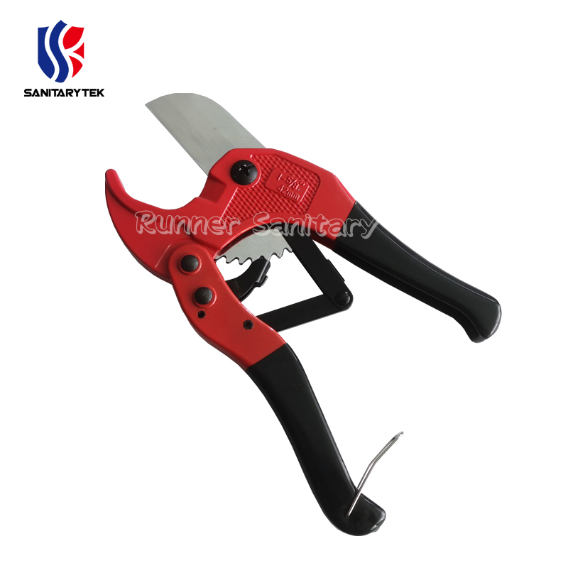 Plastic Pipe Cutter 42mm for PVC, CPVC, Pex, PE, PPR Red