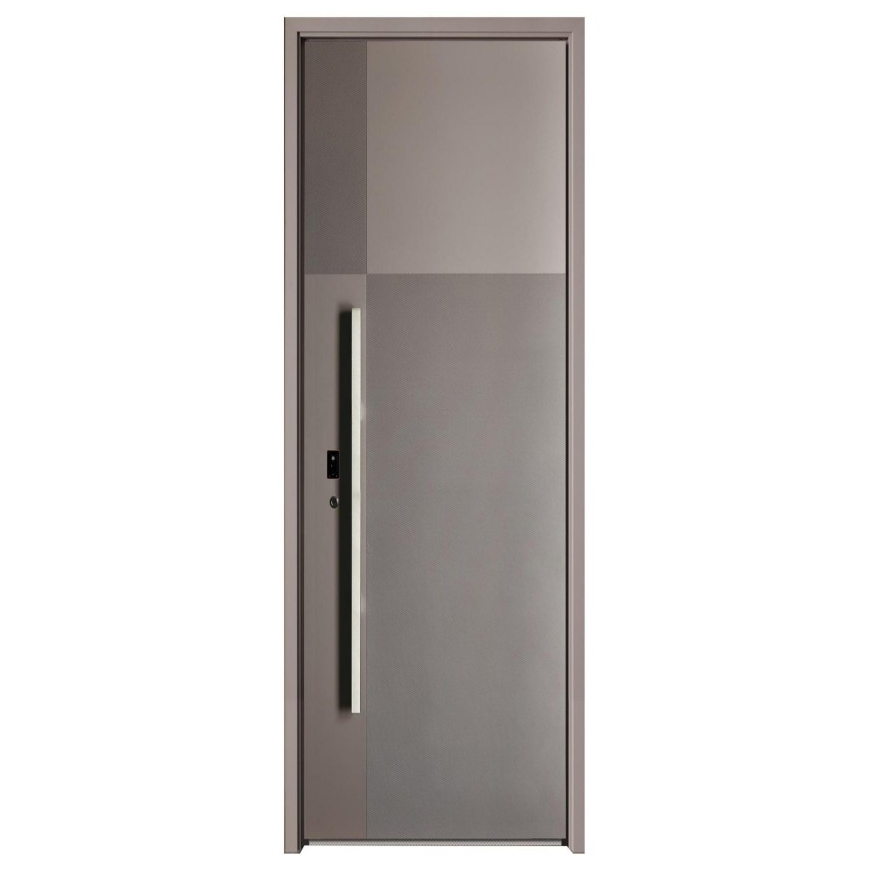 13. Premium Soundproof Fire-Resistant Metal Cast Aluminum Exterior Residential Security Entrance Door for Hotel Room Door