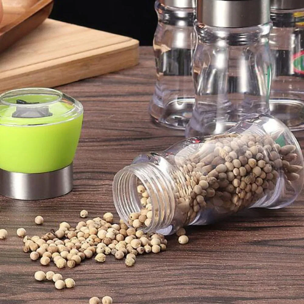 Portable Pepper Grinder Manual Twist Mill Spice Salt Grinding Tool Esg12022