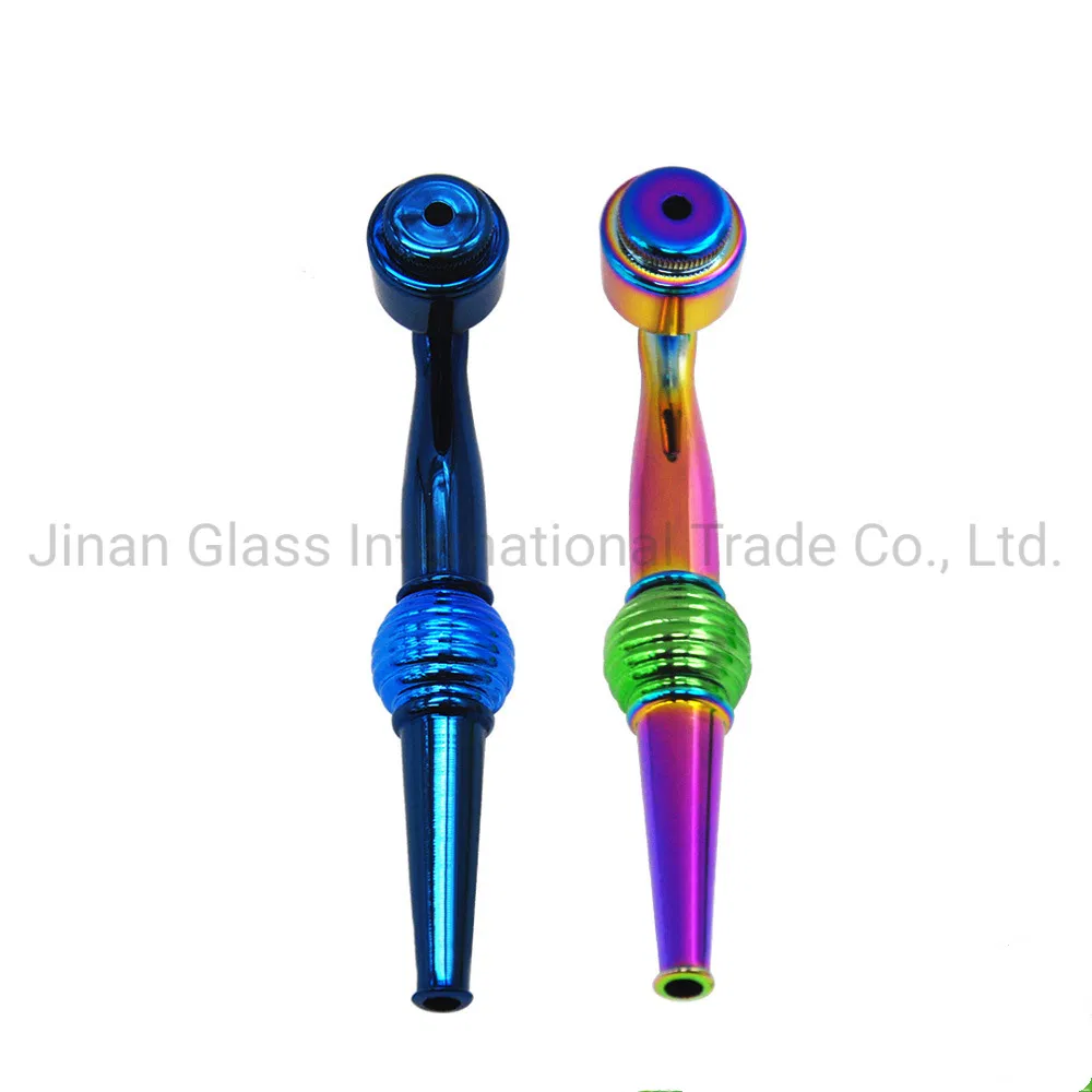 New Colorful Thread Honeycomb Metal Pipe Smoking Pipe