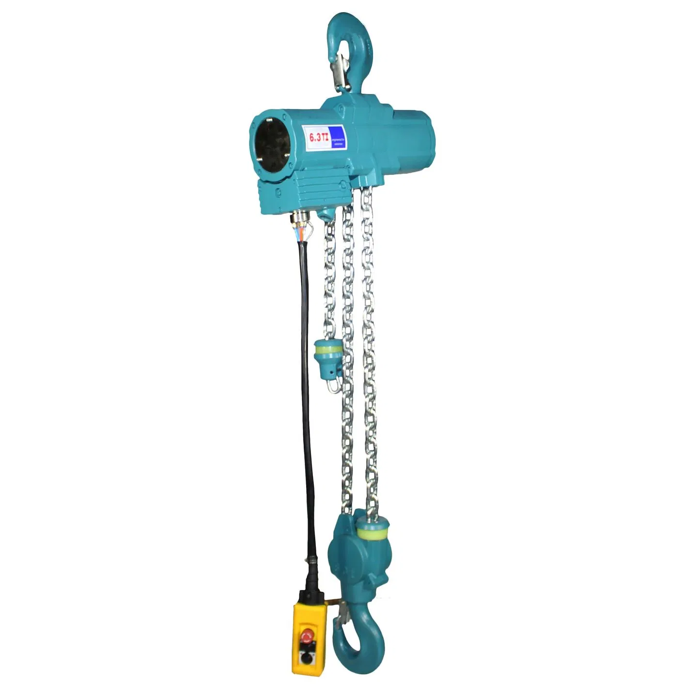 Пневматическая цепная таль взрывобезопасная 6.3т