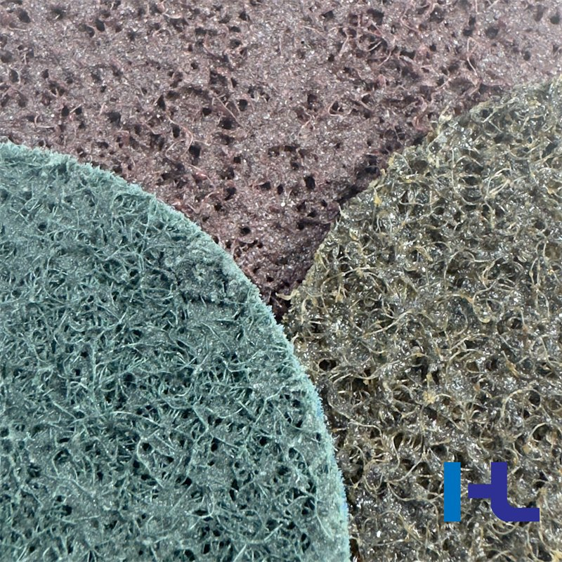 25mm 38mm 50mm 75mm Non-Woven Nylon Tr/Ts Yellow Red Blue Quick Change Discs for Cleaning Polishing Surface Condition Customized