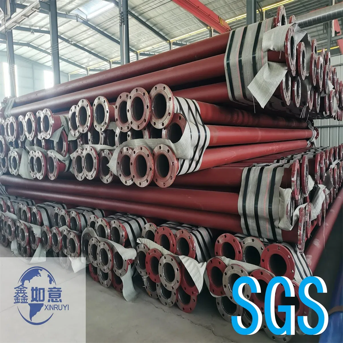 Polyurethame Tube in Stock UL FM PE Insulation Pipe with Fire Resistant Heat Resistant Wear Resistant