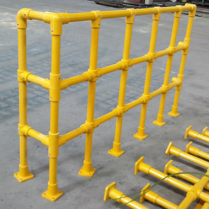 Fiberglass FRP GRP Swimming Pool Round Handrail Tubes