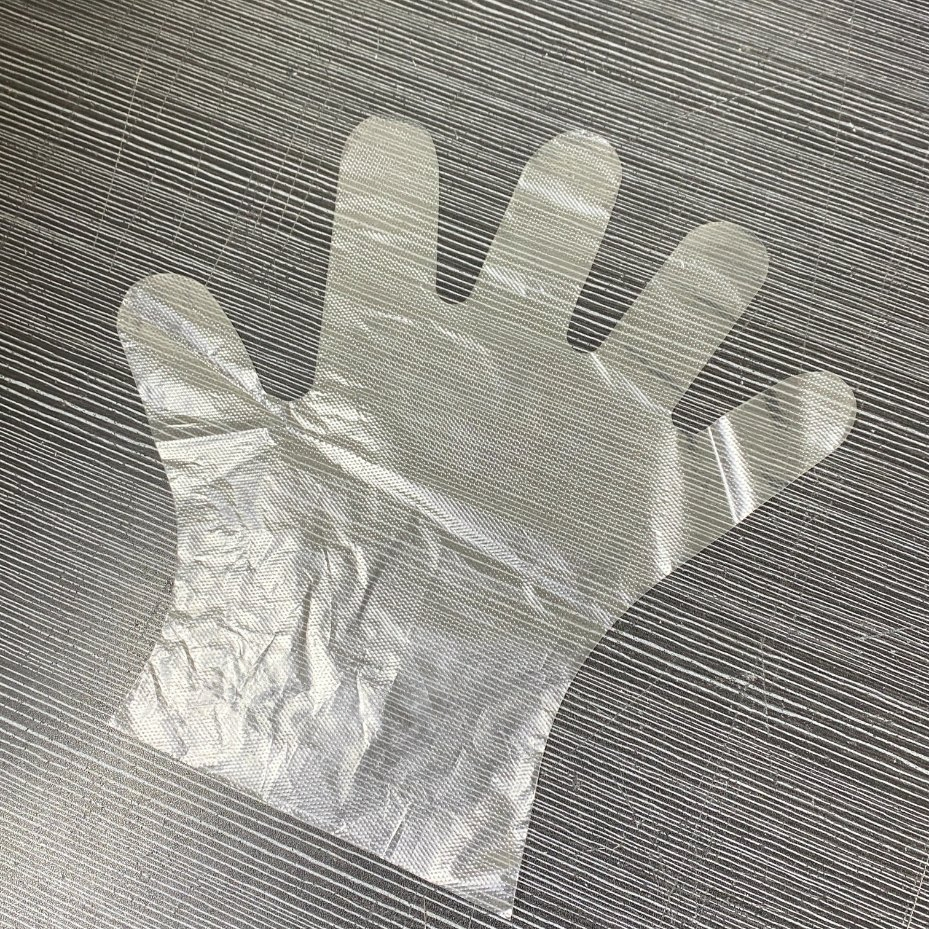 Plastic/Poly/CPE/HDPE/LDPE/PVC/Vinyl/Exam/Stretchable TPE Elastic/Clear/Examination Disposable PE Glove for Food Processing Industry Service