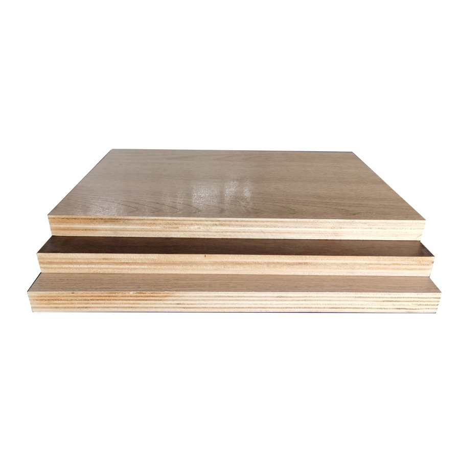 12mm 18mmwooden Paint-Free Board Multi-Layer Plywood Ecological Board Wardrobe Melamine Plywood