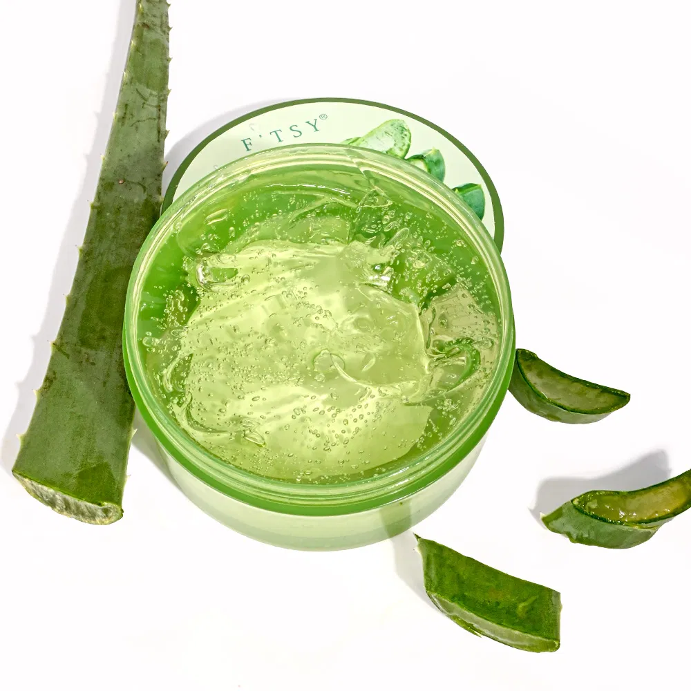 Private Label Moisturizing Soothing Pure Aloe Vera Hydrating Gel After Sun Non-Sticky