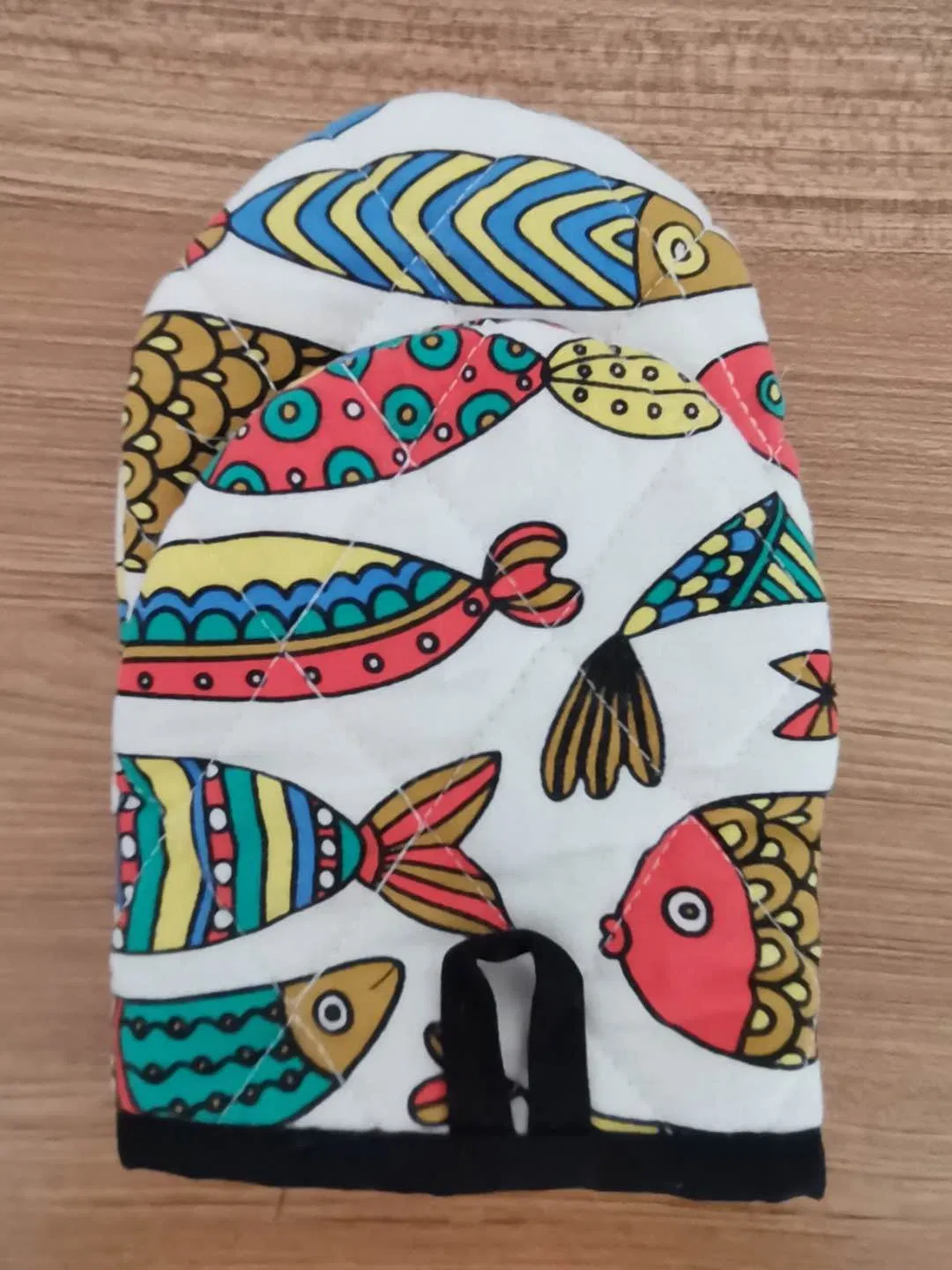 Hot Sale Polyester Digital Printing Fish Oven Mitt and Pot Holder