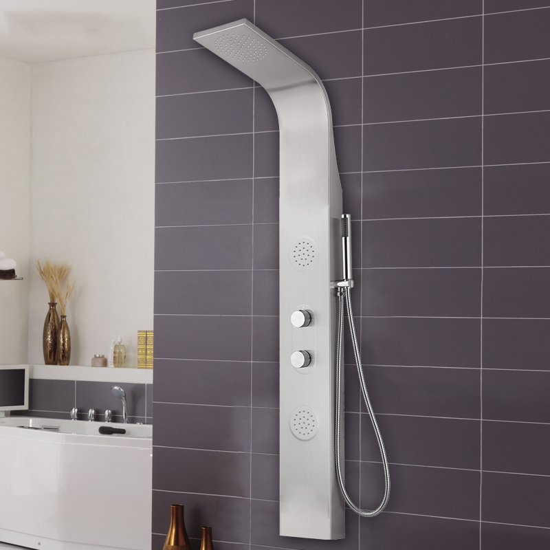 Popular Design Multifunctional Smart Thermostat Wall Mounted Bathroom Shower Panel