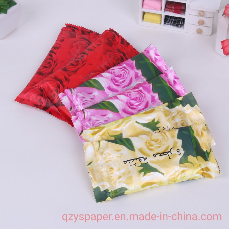 Individual Packed Disposable Wet Towels Clean Wet Wipes for Restaurant/Wedding/Party
