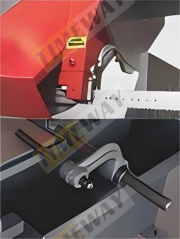 Ленточная пила по металлу горизонтальная полуавтоматическая универсальная