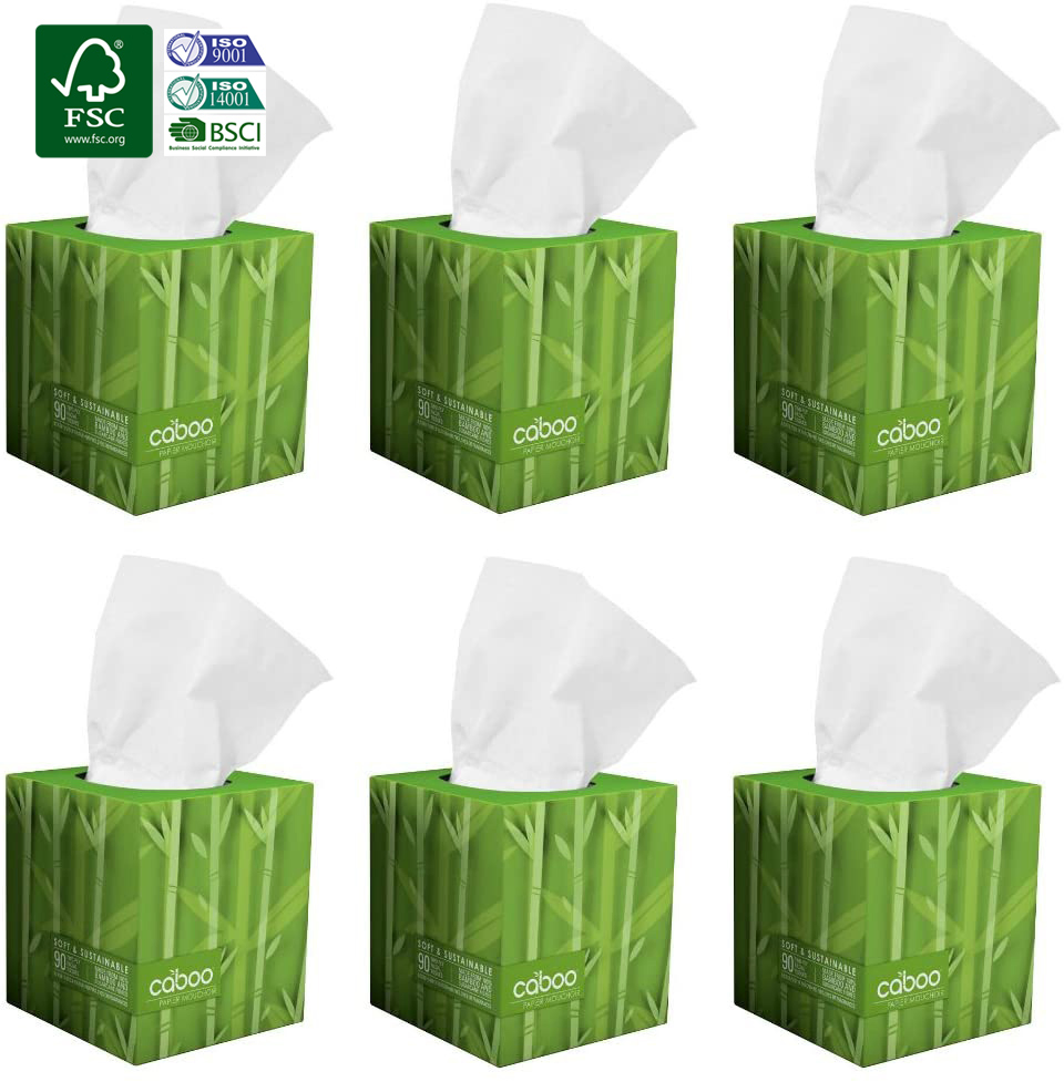Hot Sale Soft Sanitary Box Facial Tissue Paper