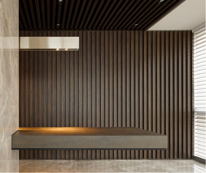 Co-Extrusion Wood Plastic Composite Cladding UV-Resisitant WPC Wall Panel