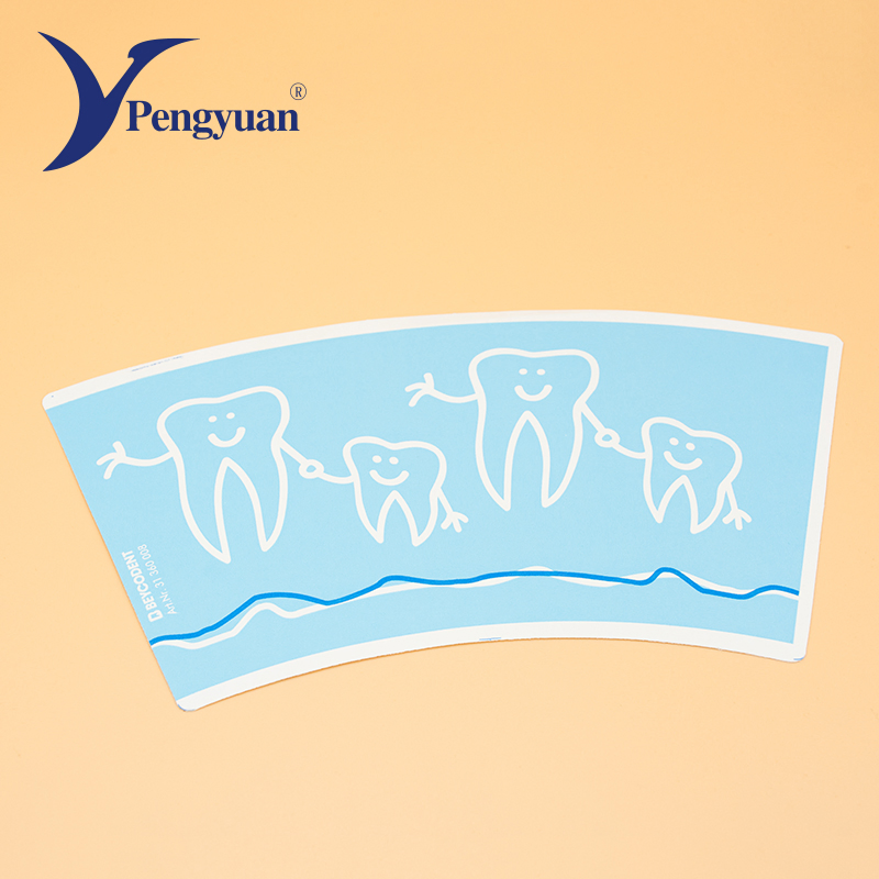 Custom Printed Paper Fan for Coffee Cup Making