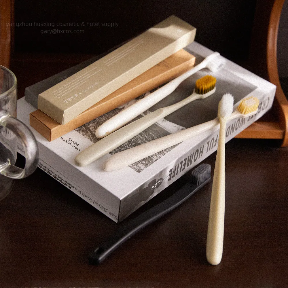 Hotel Dental Kit Disposable Hotel Toothbrush with Toothpaste Travel/Airline and Hotel Amenity