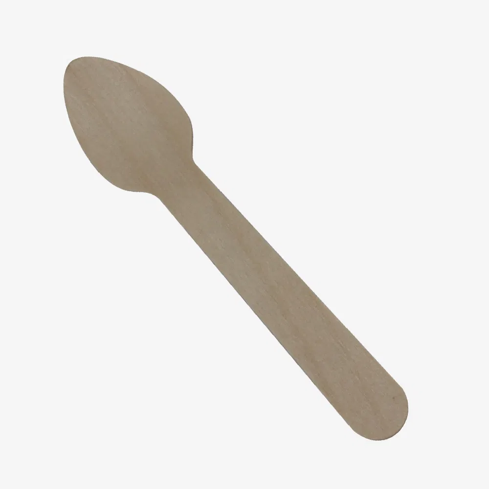 Camping Tableware Wholesale Disposable Wooden Spoon Fork Knife