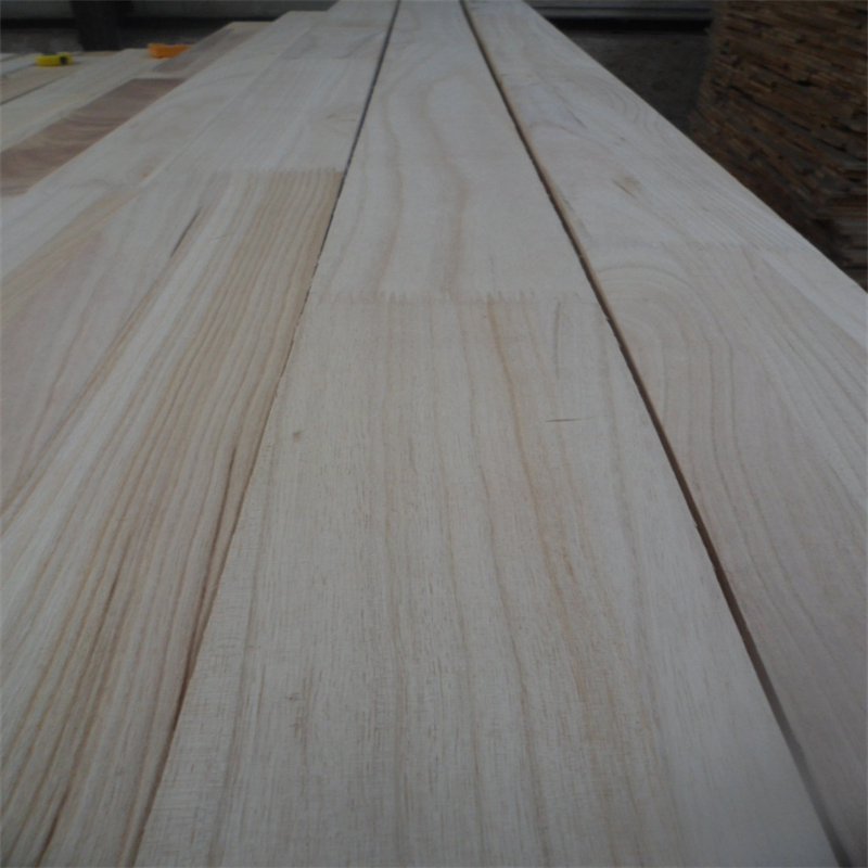 Solid Paulownia Pine Falcata Core Block Board Finger Joint Board 18mm for Furniture