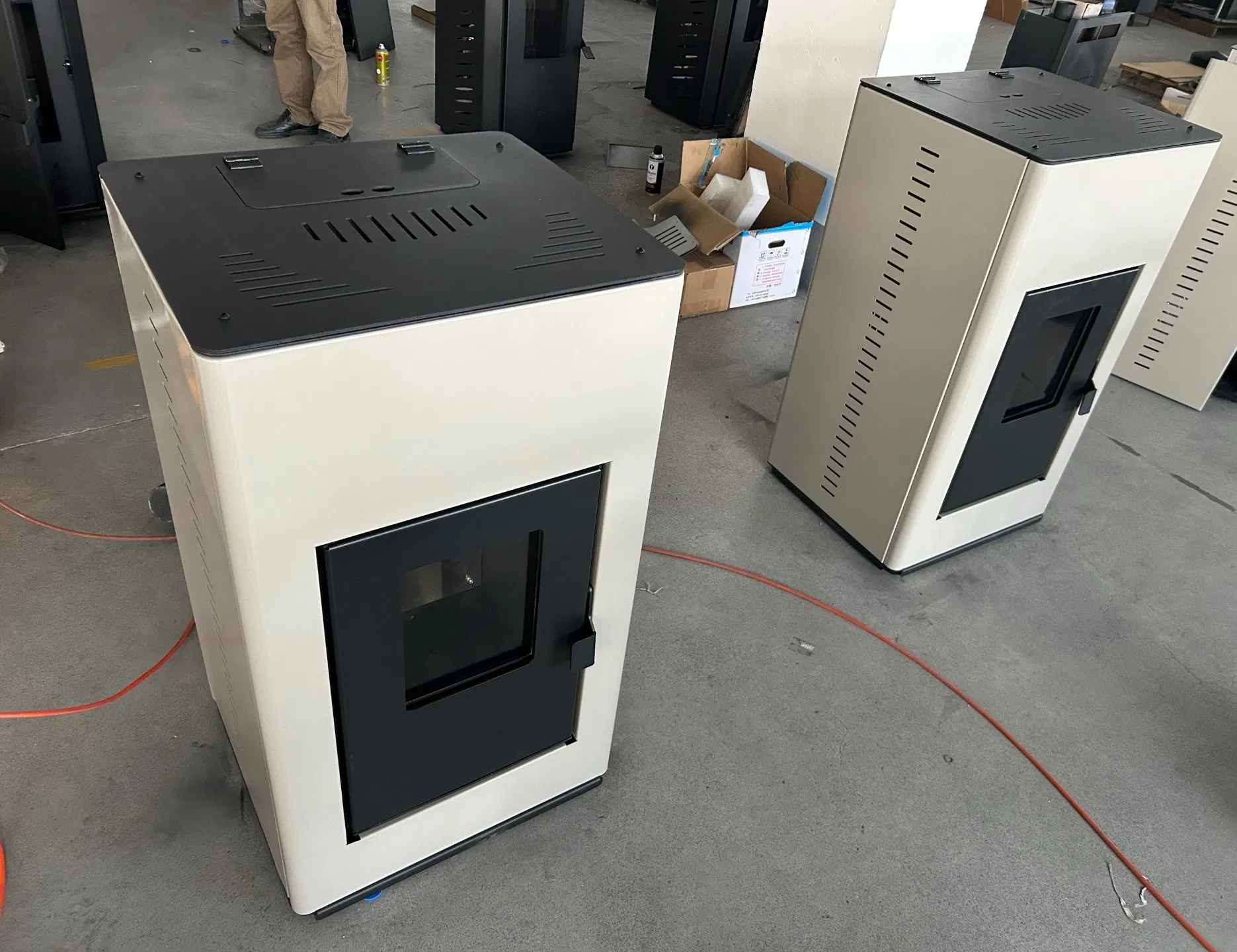 Домашняя печь на пеллетах с термостатом и пультом