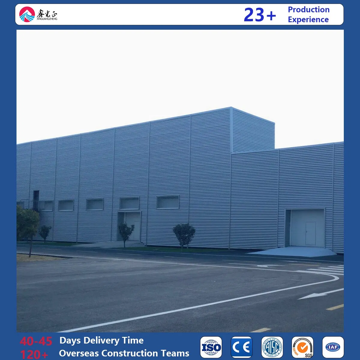 Short Construction Period, Beautiful and Exquisite Prefabricated Steel Structure Building