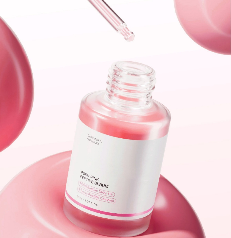 High Concentration Pdrn Pink Peptide Serum Niacinamide 30ml Korean Facial Skincare Factory