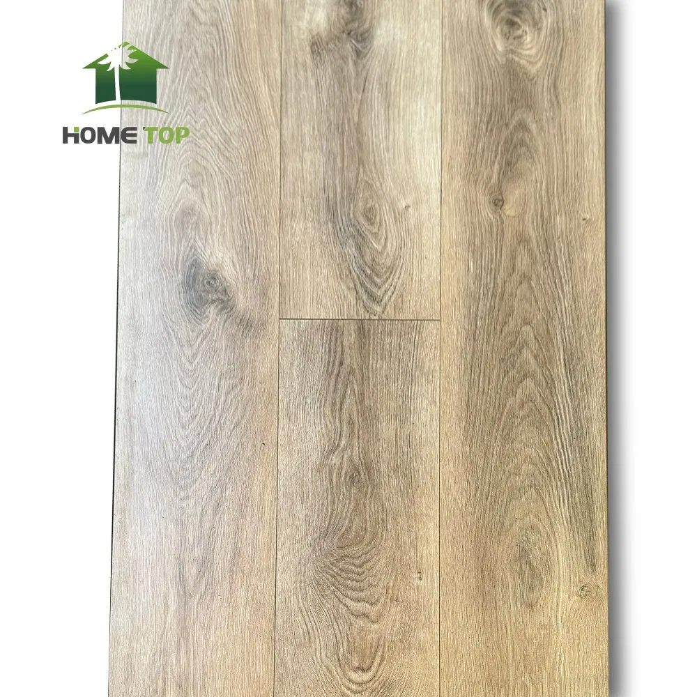 Factory High Quality HDF Laminated Flooring Eir Surface AC4 Grade Laminate Floor