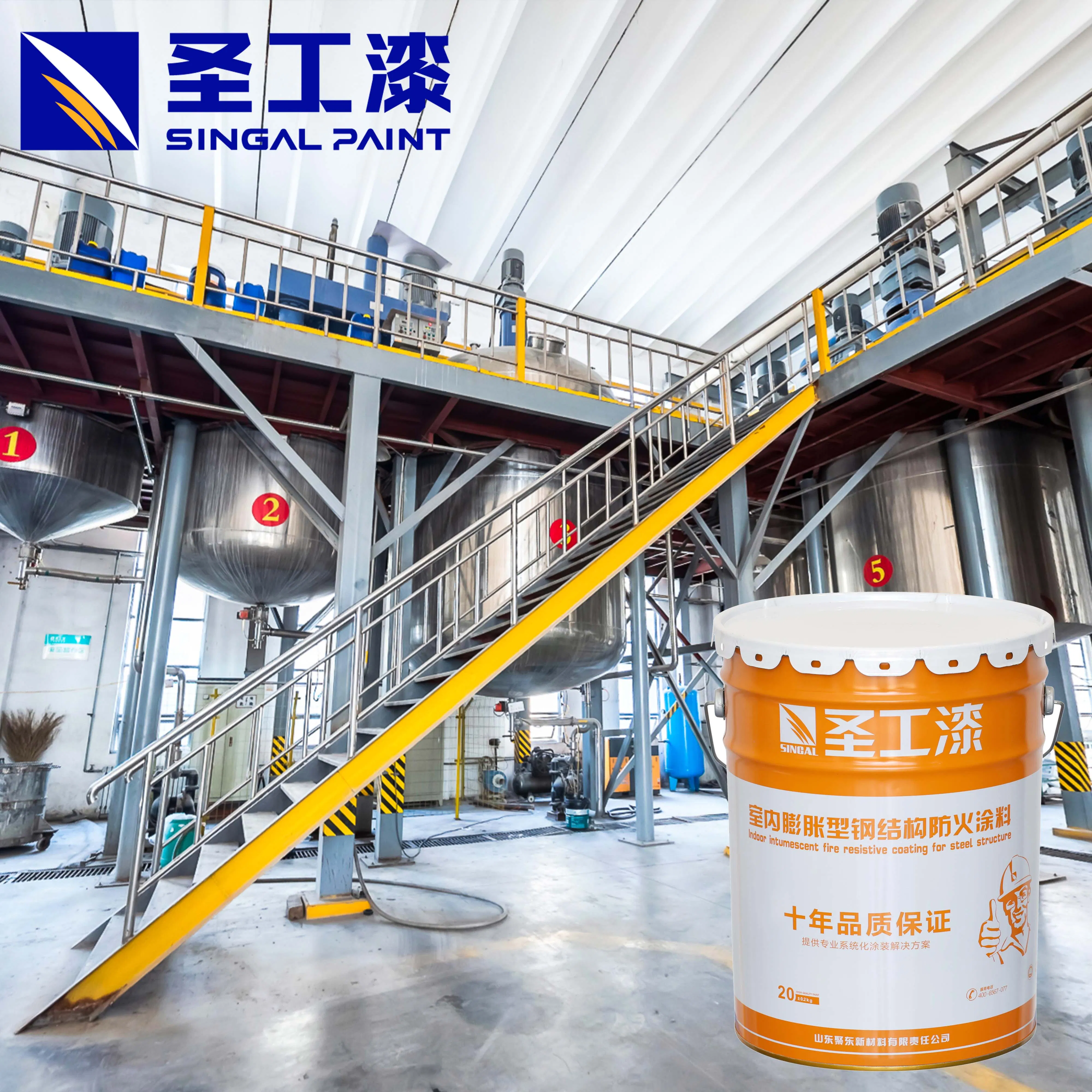 Customizable Fireproof Coating Epoxy Resin Paint for Unique Projects