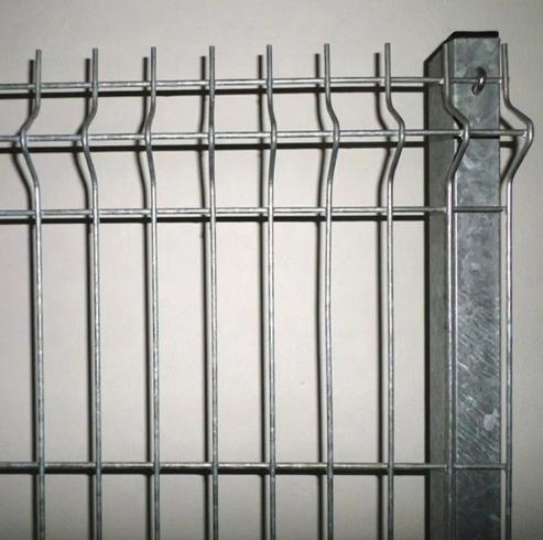 Cheap Price 3D Curvy Galvanized Welded Wire Mesh Fence 3D Triangle Bending Security Mesh