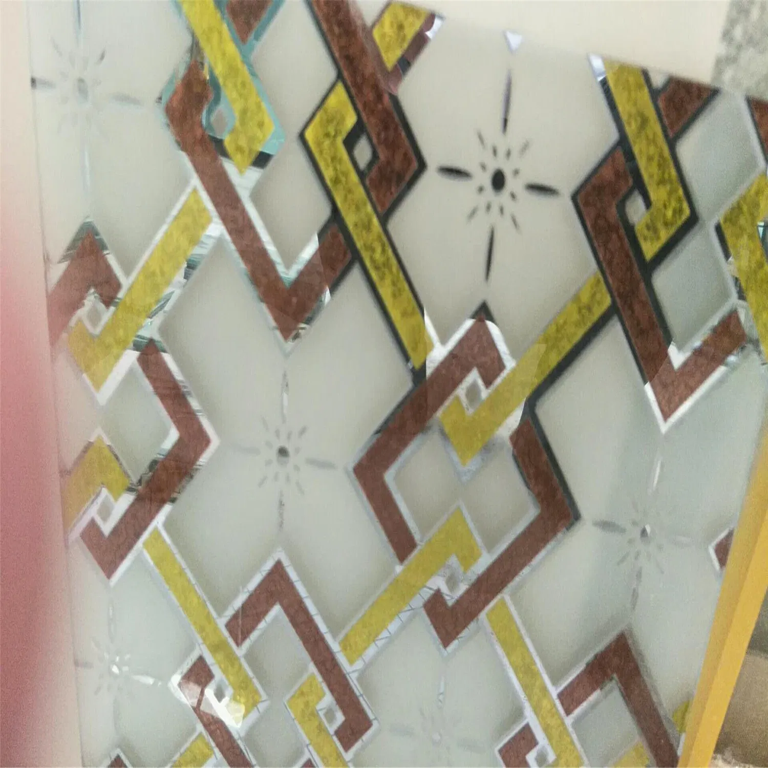 4 5 6 mm Art Glass / Decorative/ Windows Design Glass with Ce