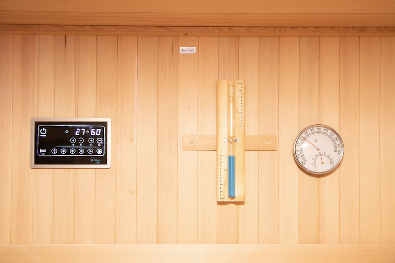 Индивидуальная паровая сауна для дома с печью