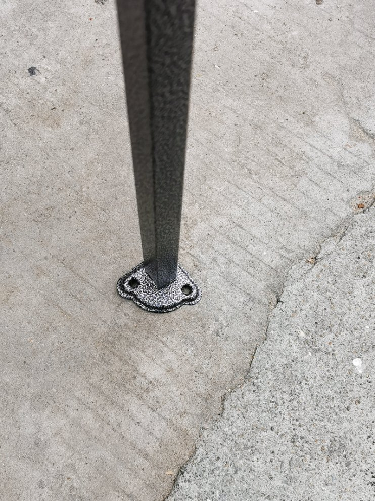 10FT X 10FT Strong Black Iron Event Folding Gazebo Pop up Tent for Promotion (FT-B3030S)