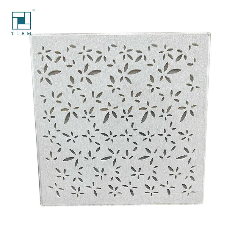 Perforated PVC Gypsum False Ceiling Board Plaster Board Price Design