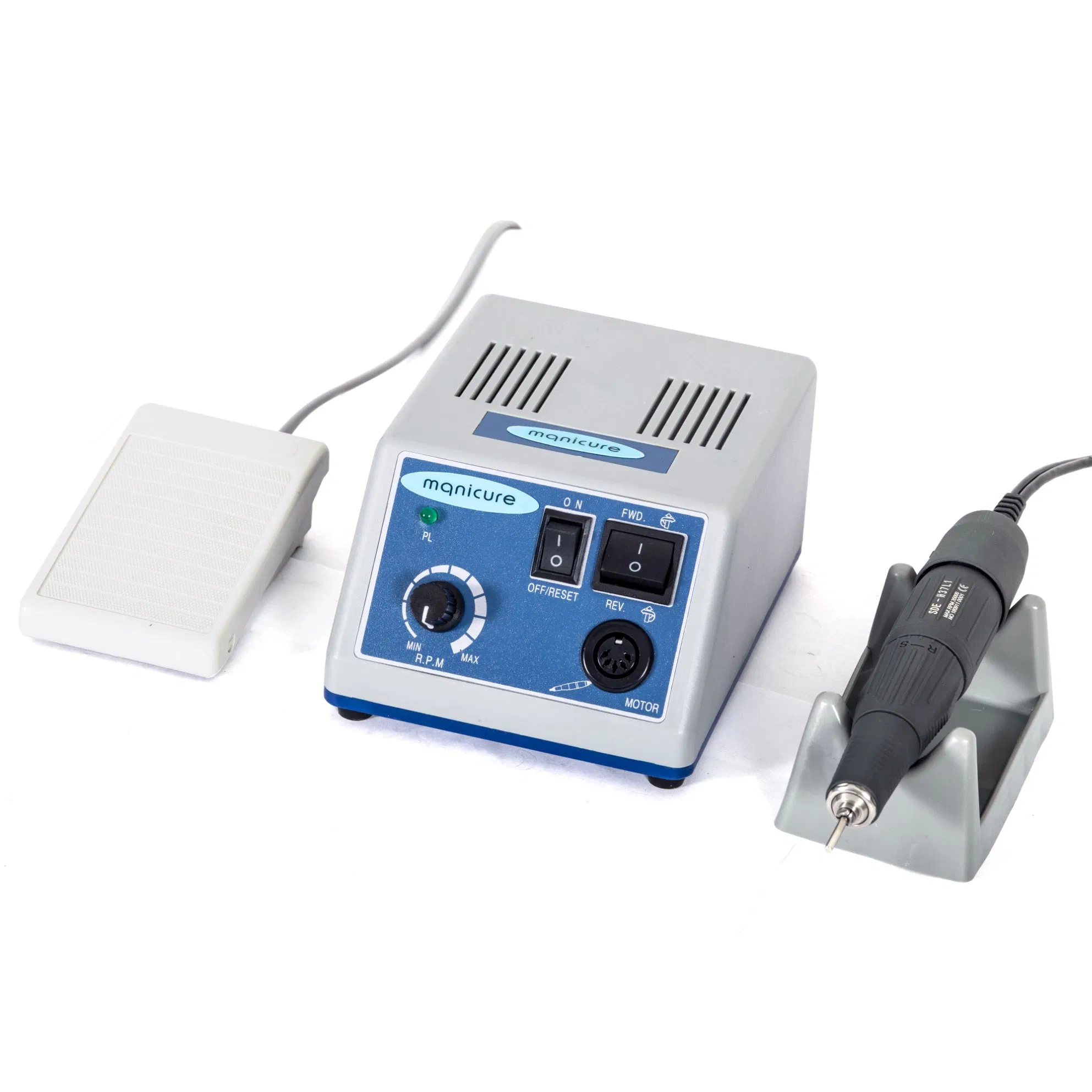 Dental 35000 Rpm Brush Nail Drill Dental Micromotor N3 with Holes H37L1 Handpiece