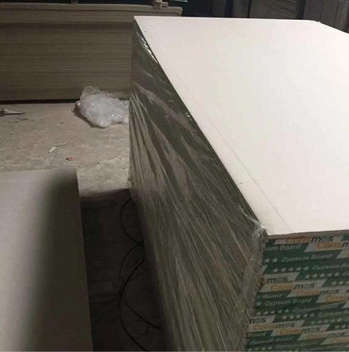 Consmos 9mm 12mm 16mm Fire Rated Plaster Board Gypsum Board for Construction